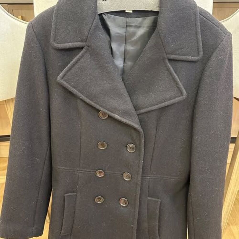 Mackintosh Authentic VINTAGE Peacoat Wool Double Breasted Jacket USA Women's S-M